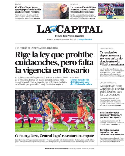 Portada de DIARIO — 6 Oct. 2026