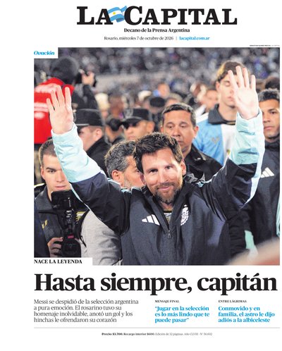 Portada de DIARIO — 7 Oct. 2026