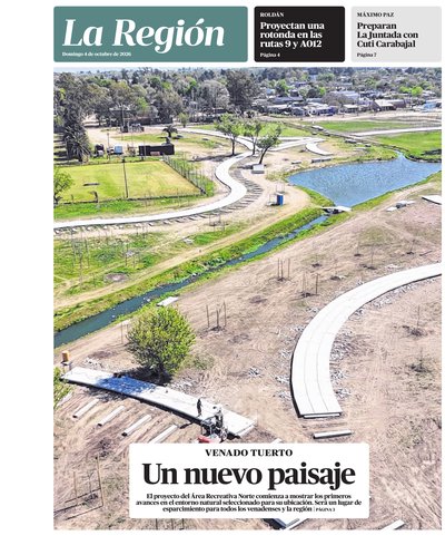 Portada de REGIÓN — 4 Oct. 2026