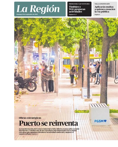 Portada de REGIÓN — 20 Set. 2026