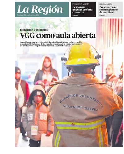 Portada de REGIÓN — 27 Set. 2026