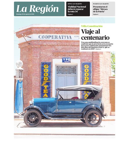 Portada de REGIÓN — 30 Ago. 2026